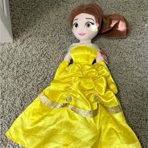 Yellow Princess Doll Plush Toy